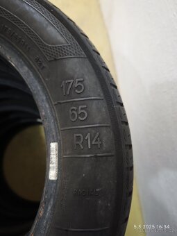 4ks letní pneu kola Kleber 175/65/R14 - 2