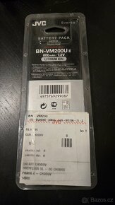 Baterie JVC BN-VM200U E
800mAh/7.2V - 2