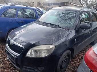 Škoda Roomster, 1.4i, 63.kw, motor BXW, náhradní díly - 2