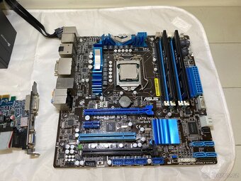 osazená základní deska Asus i5 16GB RAM zdroj grafika - 2
