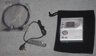 Minidisc SHARP MD-MT200,MDLP, media,manual, příslušenství - 2