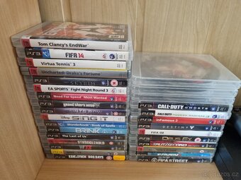Sony PlayStation 3 Slim 320GB, 2x Ovladač, 34x Hra - 2