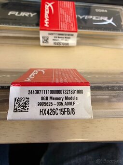 kingston fury hyperx ddr4 16gb (2х8Gb) - 2