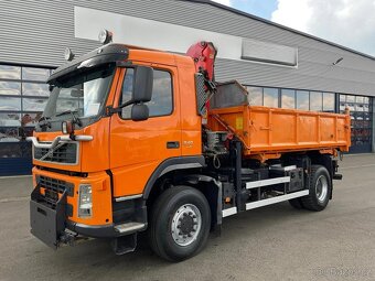 Volvo FM 340 4x4 / Palfinger 10 tunmetr / 184tkm/ sklápěč - 2