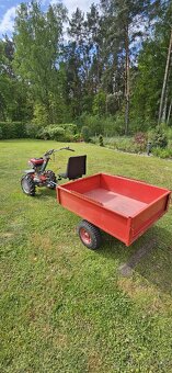 Malotraktor Balcar s vozíkem - 2
