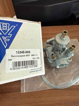 Simson zrcátka MZA, karburátor BVF 19N1-11, stupačky - 2
