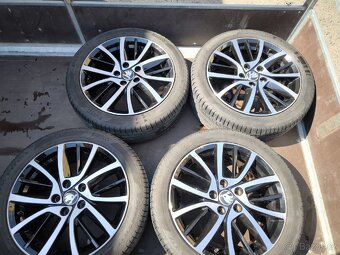 Orig.VW disky 17" Borbet s pneu Pirelli 225/45/17 DOT 1223 - 2