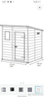 Plastový zahradní domek - 2