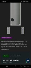 AUSTRIA EMAIL HR 300 nepřímotopný zásobník 300l, 1 výměník, - 2