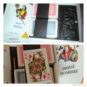 hrací karty bridž, kanasta - 2