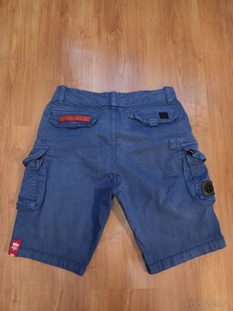 Pánské modré kraťasy Alpha Industries, w34 - 2
