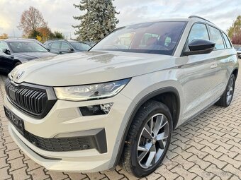 Škoda Kodiaq sportline 2022 TDI 147kw 4x4/webasto/360°kamery - 2