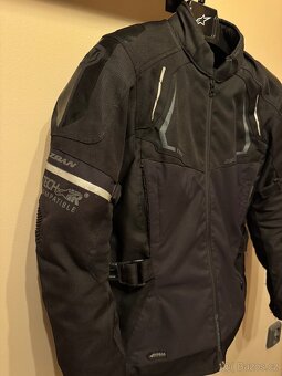 Dámská bunda na moto Nazran Thron Tech-Air black/black - 2