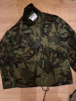 Nové maskáče výstroj AČR vzor 95: kalhoty, blůza, UBACS, - 2