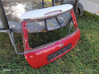 Víko kufru Mini Cooper S R53 i R50 chili red - 2