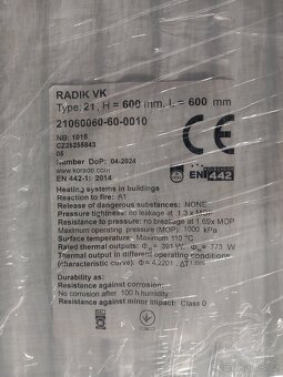 Radiátor  Radik Korado - 2