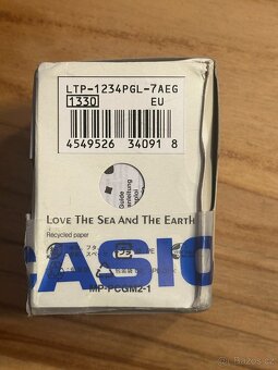 Nové dámské hodinky Casio LTP-1234PGL, PC 1 190,- - 2