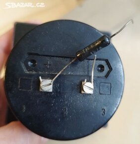 Voltmetr 0-25V - 8x8cm - 2