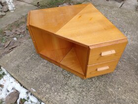 2-dílná rohová skříňka, stolek - 2