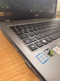Prodám herní notebook Acer Aspire F5-573G-749W - 2