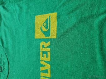 Triko zelené Quiksilver vel. L - 2