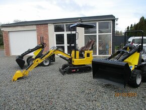 Mininakladače smykové 4X4 CENOVÁ AKCE - 2