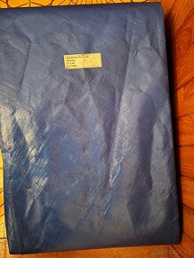 Modrá krycí plachta kruhoá - 2