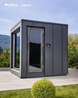 [Speciální nabídka] Zahradní sauna TIKKA model LIEKKI BLACK - 2