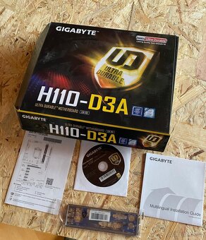 Zakladní Deska GIGABYTE H110-D3A - Intel H110 - 2