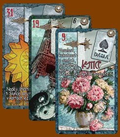 VÝKLAD KARET LENORMAND - KARTÁŘKA MARIE Praha - 2