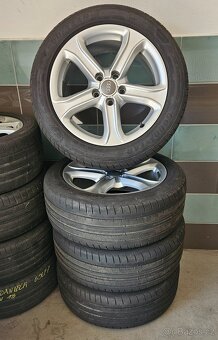 Prodám Alu kola 5x112 R17 - 225/50/R17 Letní - 2