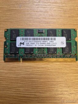 3x RAM SODIMM DDR2 PC2, 2GB - 2