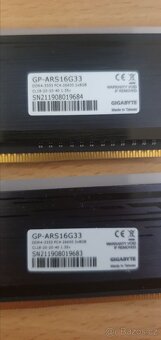 DDR4 16GB (2x8GB) 3333MHz Gigabyte - 2