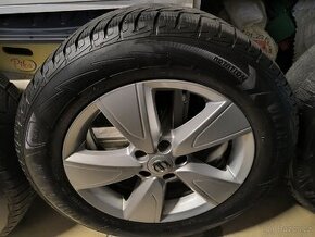Alu kola Volvo XC40 5x108 r17 Originál,pneu zimní 235/60 - 2