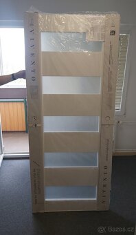 Bílé interiérové dveře Prestige PP 80cm pravé - 2