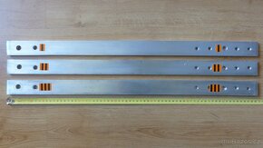 AL - Hliníkové pásoviny, šíny - 40x10x690mm - 3ks - 2