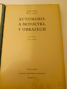 Kniha AUTOMOBIL A MOTOCYKL V OBRAZECH - 2
