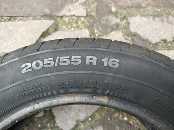 Pneu 205/55 R16 , vzorek 7,5 mm - 2