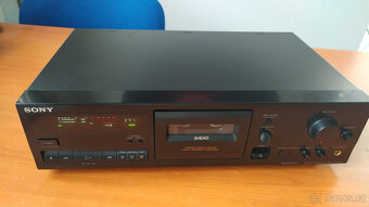 SONY - výborný tape-deck. 3 hlavy - 2