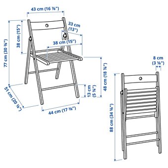 Prodám židle z Ikei - 2