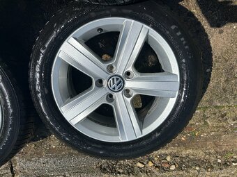 Alu kola VW Dover R16 + zimní pneu 205/55/16 - 2