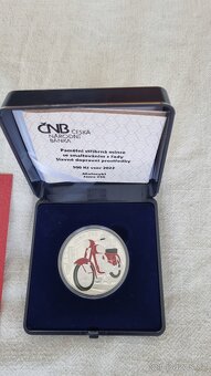 Stříbrná mince Jawa 250 ČNB PROOF - 2