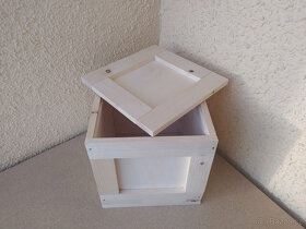 Dárková krabice - dřevěná bedna - 2