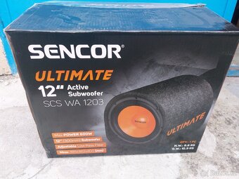 AKTIVNÍ SUBWOOFER SENCOR SCS WA 1203 600W - 2