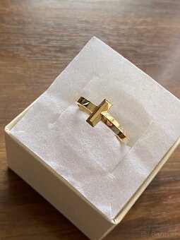 Zlatý dámský prsten - 2