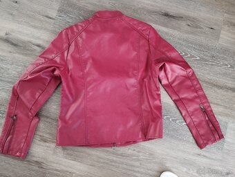 Koženková bunda vel. L - 2