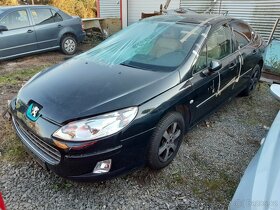 Peugeot 407 2007 AUTOMAT 2,0HDI - krasny, KUZE - DILY - 2