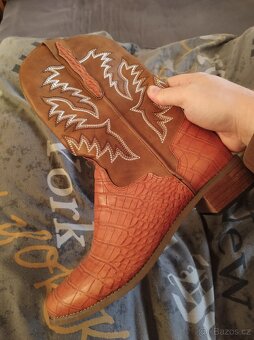 Westernová obuv - 2