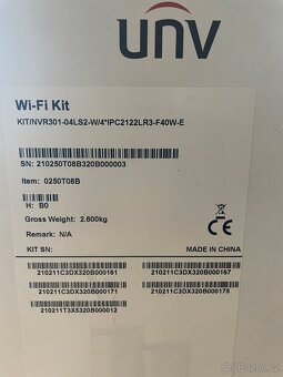 WiFi kamerový set UNV Uniview - 2