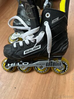 Kolečkové brusle Bauer profi vel 2. - 2